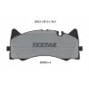 TEXTAR fékbetétkészlet, tárcsafék 2583801