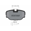 TEXTAR fékbetétkészlet, tárcsafék TEXTAR 2345801