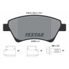 TEXTAR fékbetétkészlet, tárcsafék TEXTAR 2393001