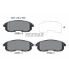 TEXTAR fékbetétkészlet, tárcsafék TEXTAR 2428001
