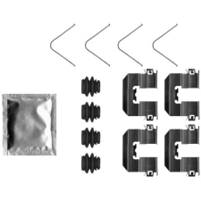 TEXTAR tartozékkészlet, tárcsafékbetét TEXTAR 82553500 autóalkatrész