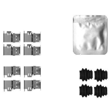 TEXTAR tartozékkészlet, tárcsafékbetét TEXTAR 82561400 autóalkatrész