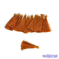  Textil bojt 4cm 12db/cs - Bronz dekorációs kellék