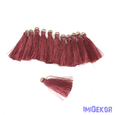  Textil bojt 4cm 12db/cs - Mályva dekorációs kellék