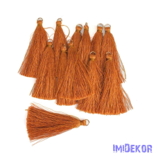  Textil bojt 6cm 12db/cs - Bronz dekorációs kellék
