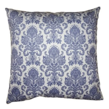  Textil párnahuzat - 45x45cm - kék tapéta mintás lakástextília