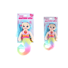  Textil sellő baba hanggal baba