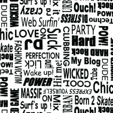  Texts bútorfólia öntapadós tapéta 45cmx2m tapéta, díszléc és más dekoráció