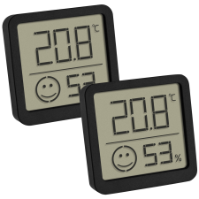 TFA 30.5053 Digitális Hő- és páratartalommérő (2db) (30.5053.01.02) időjárásjelző