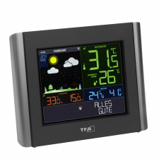 TFA VIEW METEO 35.8000 LCD Időjárás állomás (35.8000.01) időjárásjelző