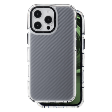 TFO Acrylic Carbon tok iPhone 16 Pro Max - fekete tok és táska