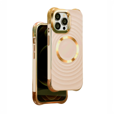 TFO Circle Glam MagSafe-kompatibilis tok iPhone 12/12 Pro - rózsaszín tok és táska