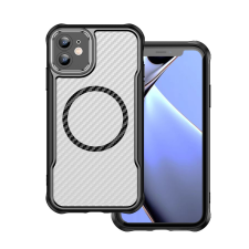 TFO Defender Carbon MagSafe-kompatibilis tok iPhone 12 - fekete tok és táska