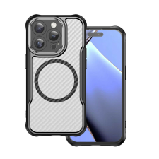 TFO Defender Carbon MagSafe-kompatibilis tok iPhone 15 Pro Max - fekete tok és táska