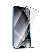 TFO Fémszegélyes edzett üveg fekete szegéllyel iPhone 13 Pro Max/14 Plus mobiltelefon kellék