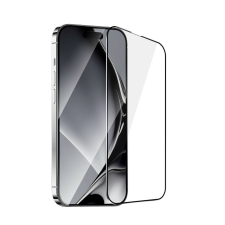 TFO Fémszegélyes edzett üveg fekete szegéllyel Samsung Galaxy A56 mobiltelefon kellék