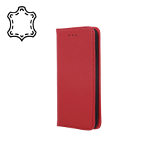 TFO Geniune Leather Smart Pro könyvtok Samsung Galaxy S24 FE - vörös tok és táska