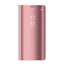 TFO Smart Clear View könyvtok Xiaomi Redmi Note 7 - rózsaszín tok és táska