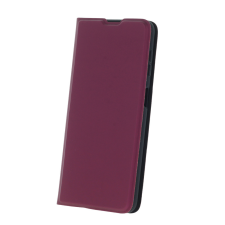 TFO Smart Soft könyvtok iPhone X/XS - bordó tok és táska
