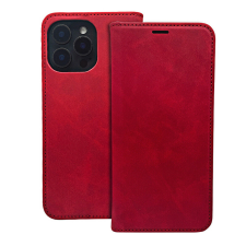 TFO Smart Suede könyvtok iPhone 16 Pro - piros tok és táska