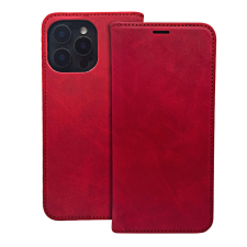 TFO Smart Suede könyvtok Samsung Galaxy S25 Plus - piros tok és táska