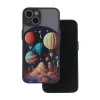TFO Ultra Trendy tok iPhone 11 - fekete "Travel" mintás