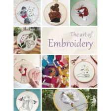  THE ART OF EMBROIDERY – Eva Minguet idegen nyelvű könyv