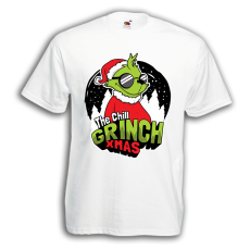  The chill grinch xmas - Karácsonyi Férfi Póló