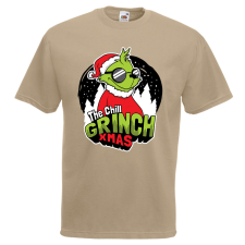 The chill grinch xmas - Karácsonyi Férfi Póló férfi póló