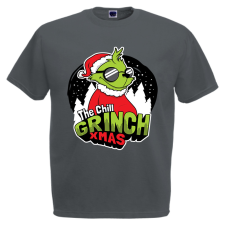 The chill grinch xmas - Karácsonyi Férfi Póló férfi póló