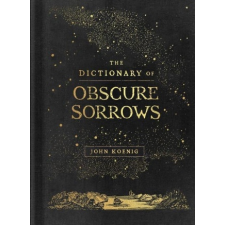 The Dictionary of Obscure Sorrows idegen nyelvű könyv