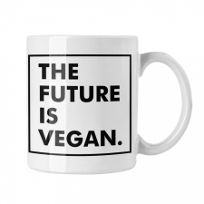 The future is vegan - Fehér Bögre bögrék, csészék