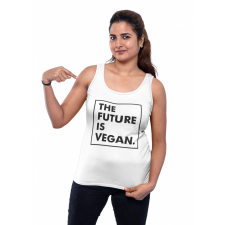  The future is vegan - Női Atléta atléta, trikó