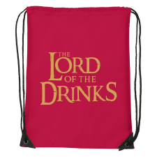 The Lord of the Drinks - Sport táska piros tornazsák