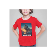  The mandalorian borító egyedi mintás gyerek póló