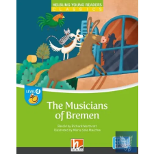  THE MUSICIANS OF BREMEN (A1 MOVERS, BOOK+E-ZONE KIDS) gyermek- és ifjúsági könyv