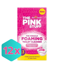 The Pink Stuff habos WC-tisztító 3x100g KARTON - 12db tisztító- és takarítószer, higiénia