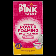The Pink Stuff habzó WC-tisztító 3 x 100 g (300 g) tisztító- és takarítószer, higiénia
