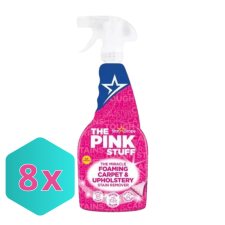 The Pink Stuff szőnyeg és kárpit folteltávolító 500ml KARTON - 8db tisztító- és takarítószer, higiénia