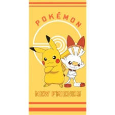 The Pokémon Company Pokémon New Friends fürdőlepedő, strandtörölköző 70x140 cm lakástextília
