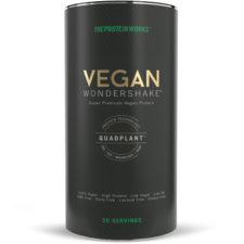 The Protein Works TPW Vegan Wondershake 750 g dupla csokidarabok vitamin és táplálékkiegészítő