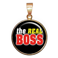  The Real Boss – CARSTON Elegant medál lánccal vagy kulcstartóval medál