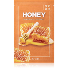 The Saem Natural Mask Sheet Honey mélyhidratáló és tápláló arcmaszk 21 ml arcpakolás, arcmaszk