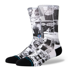  The sleeve crew zokni unisex fekete/fehér m férfi zokni