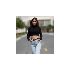 THEAD. Blúzok LILLY TOP Fekete EU XL blúz