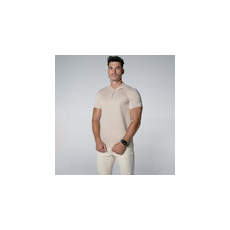 THEAD. Rövid ujjú galléros pólók AXEL POLO SHIRT Bézs EU L