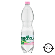 THEODORA Ásványvíz Theodora 1,5l, mentes, DRS díjas üdítő, ásványviz, gyümölcslé