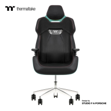 Thermaltake Argent E700 gaming szék fekete-türkiz (GGC-ARG-BTLFDL-01) (GGC-ARG-BTLFDL-01) forgószék