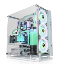 Thermaltake Core P3 TG Pro Snow Számítógépház - Fehér számítógép ház