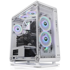 Thermaltake Core P6 TG Snow táp nélküli ablakos MT Mini Tower számítógépház fehér számítógép ház